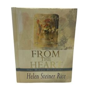 From The Heart Helen Steiner Rice One Minute Devotions Book‎
